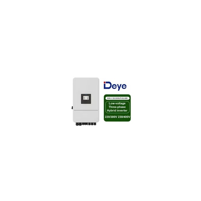 Deye 3-Phase Hybrid Inverter | SG04LP3 Series | 3kW - 12kW High-Efficiency Storage