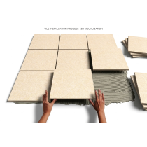 Sahara Sandstone Ivory (500x500mm)